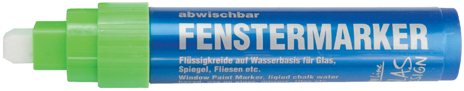 KREUL Fenstermarker Hobby Line Glas Design, grün