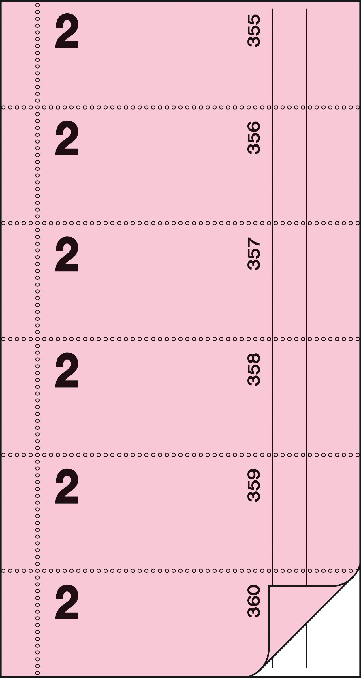 sigel Formularbuch ´Bonbuch´, 105 x 200 mm, hellgrün