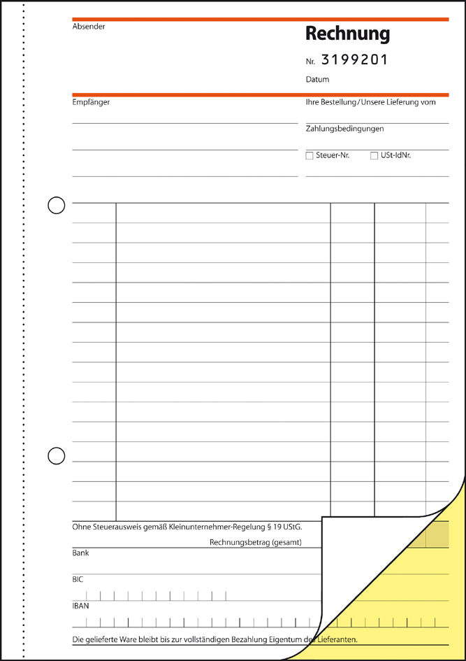 sigel Formularbuch ´Quittung´ für Kleinunternehmer