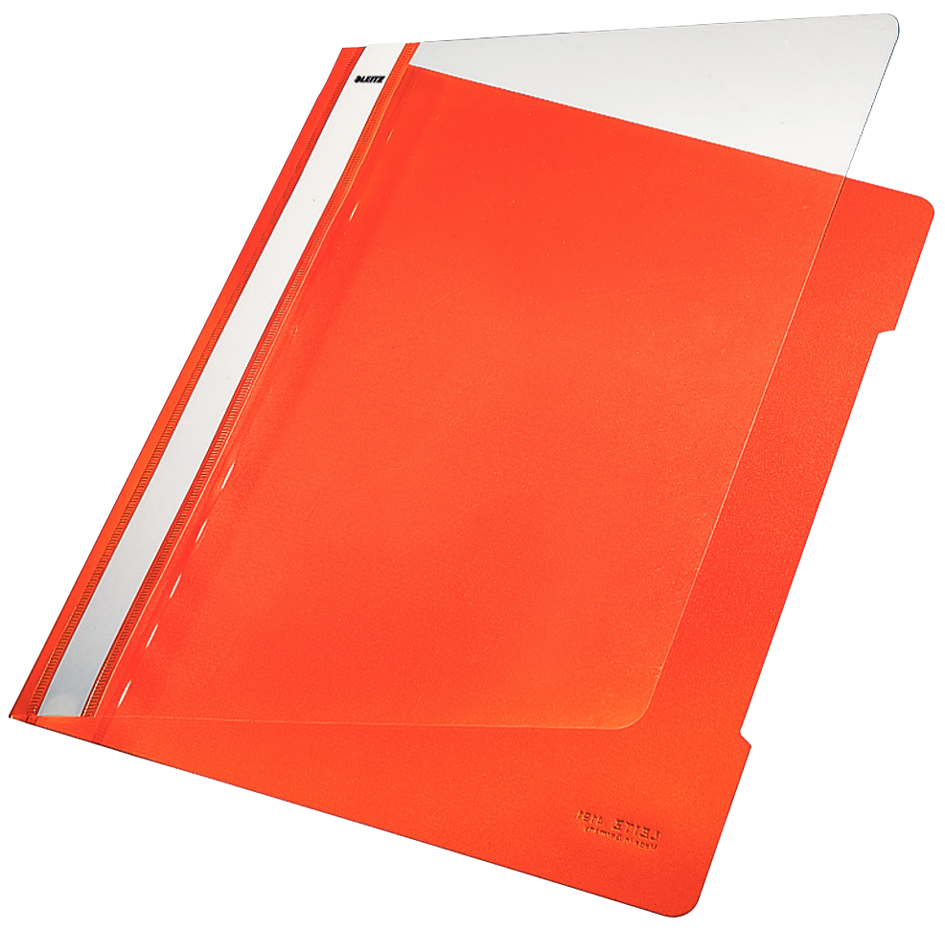 LEITZ Schnellhefter Standard, DIN A4, PVC, orange