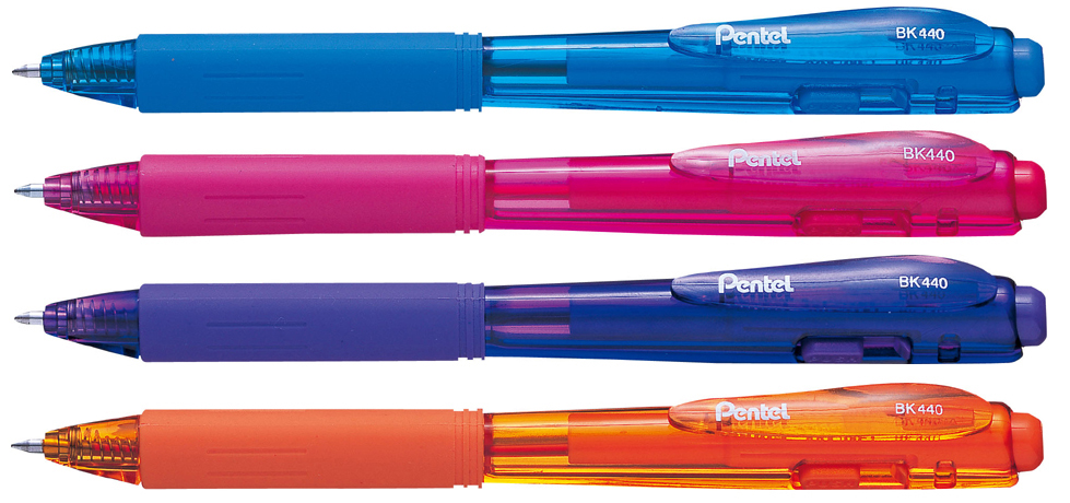 Pentel Druckkugelschreiber WOW BK440, pink