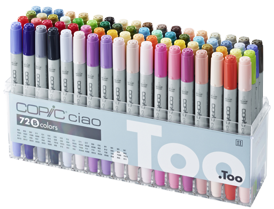 COPIC Marker ciao, 72er Set B