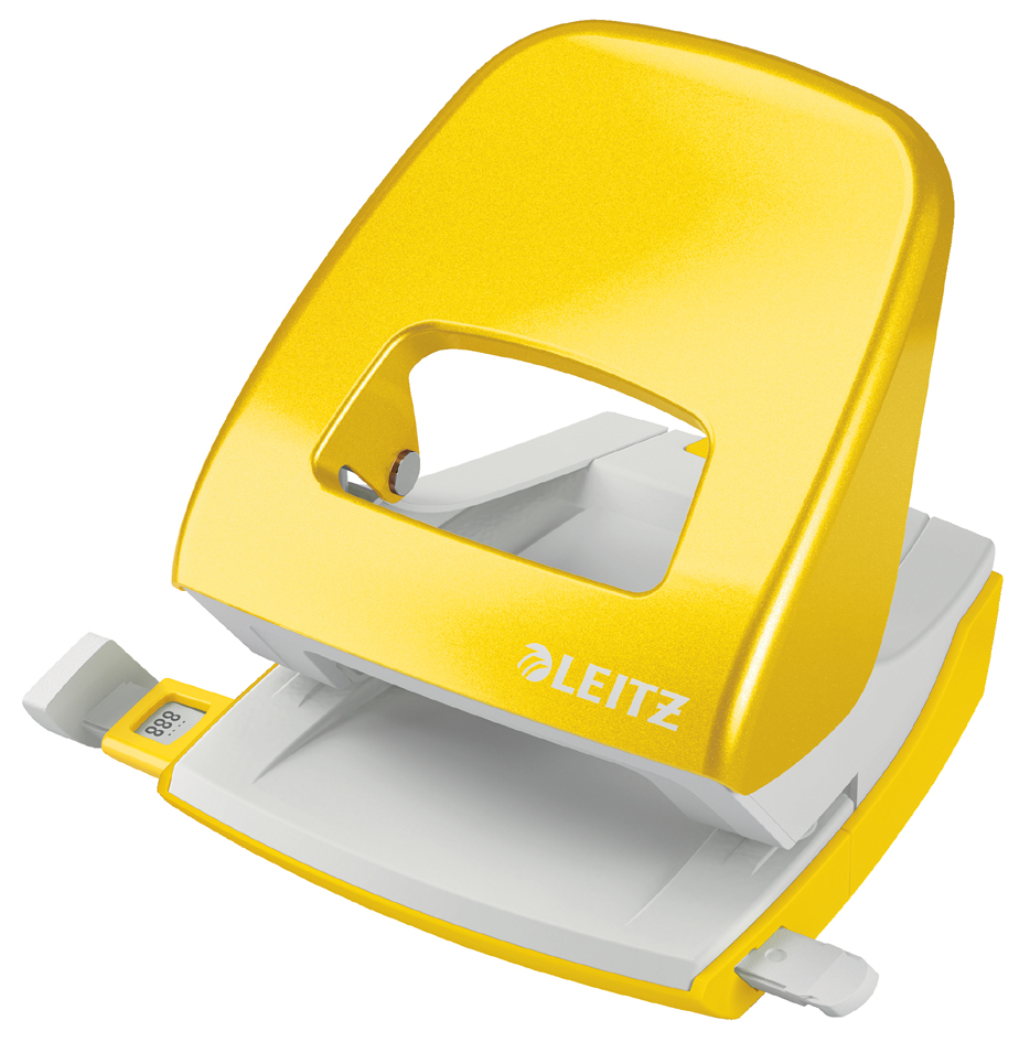 LEITZ Locher Nexxt 5008, grün-metallic, im Karton