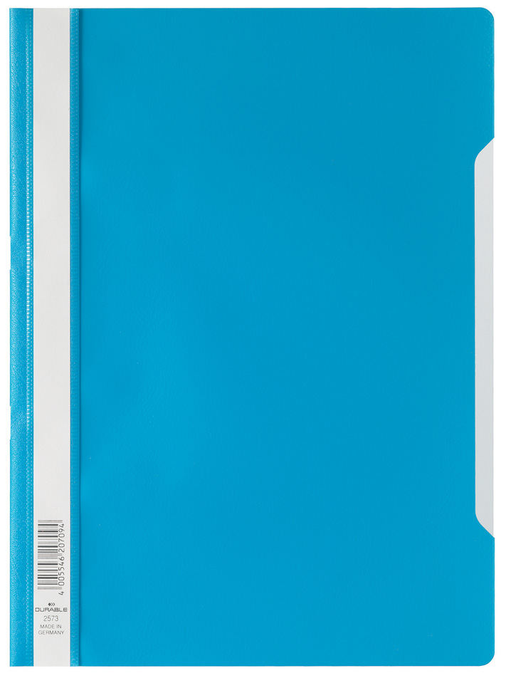 DURABLE Schnellhefter, DIN A4, aus PP-Folie, blau