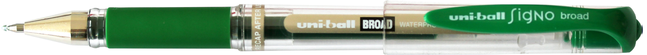 uni-ball Gelschreiber SIGNO broad UM-153C, grün