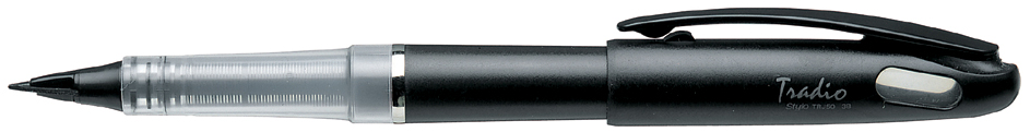 Pentel Federschreiber Tradio Stylo TRJ50, schwarz