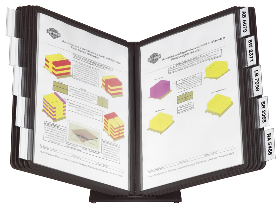 DURABLE Display-System VARIO table 10, Komplett-Set