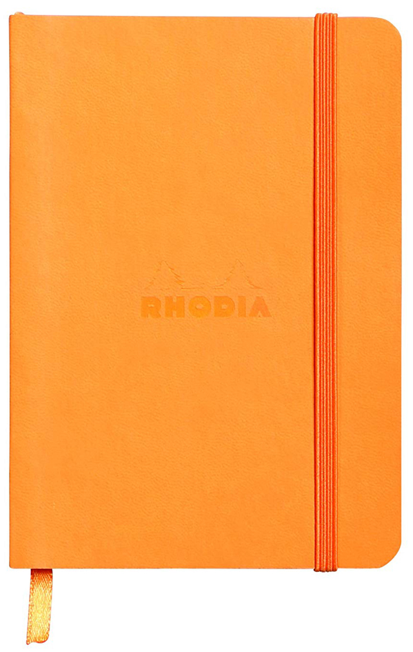 RHODIA Notizbuch RHODIARAMA, DIN A6, liniert, orange