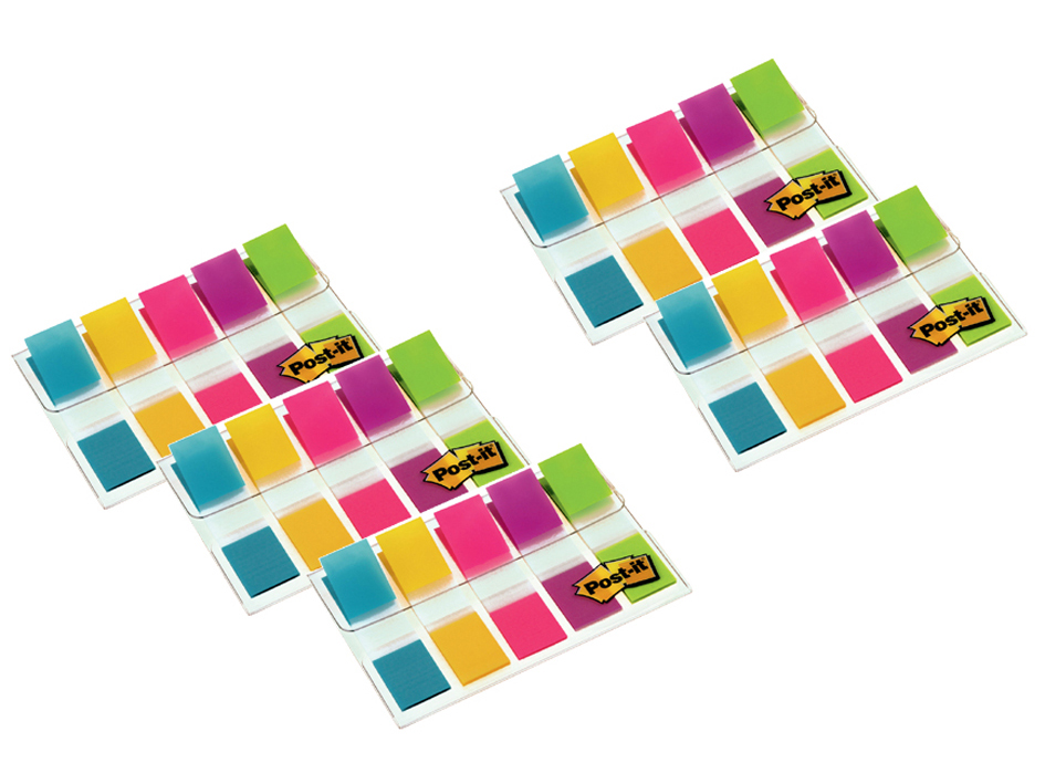 Post-it Haftmarker Index Mini, 11,9 x 43,2 mm, Vorteilspack