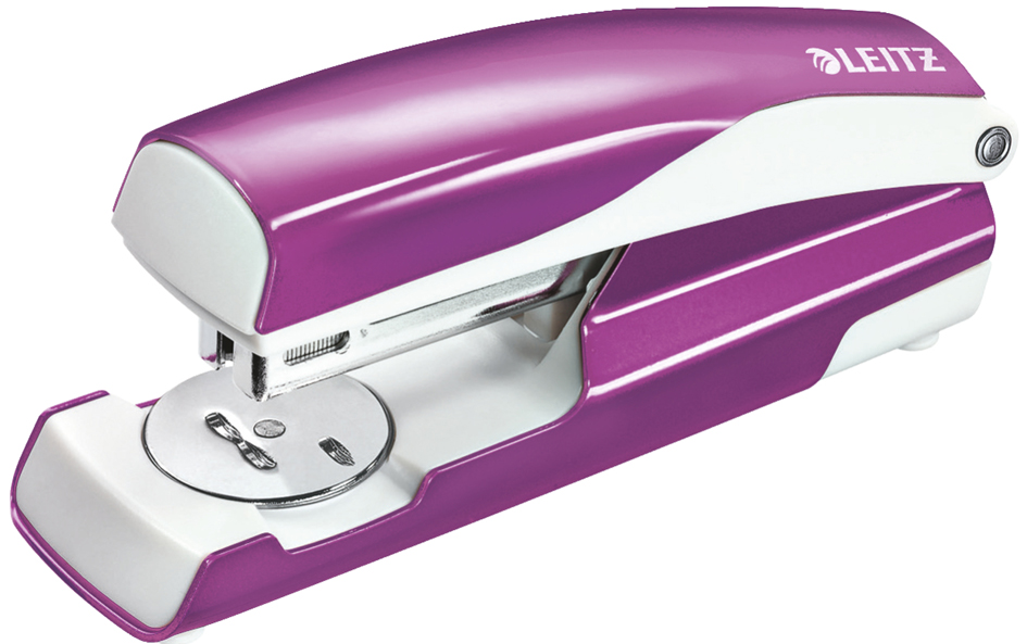 LEITZ Heftgerät Nexxt WOW 5502, violett, im Karton