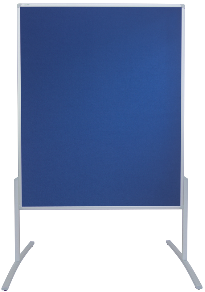 FRANKEN Moderationstafel PRO, 1.200 x 1.500 mm, Filz blau