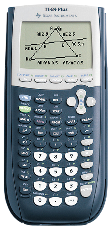 TEXAS INSTRUMENTS Grafikrechner TI-84 Plus