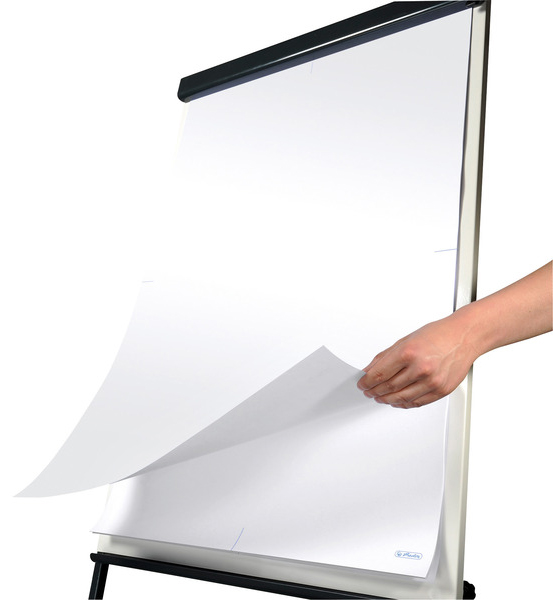 herlitz Flipchart-Block, 20 Blatt, kariert, 680 x 990 mm