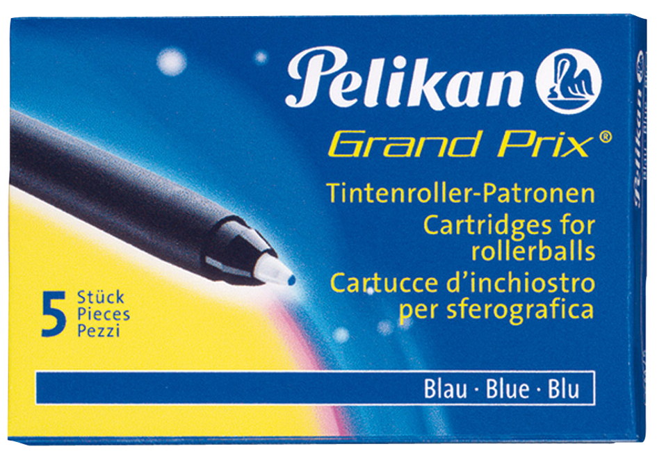 Pelikan Tintenroller-Patronen für Pelikano/Twist, Blister