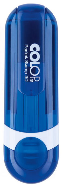 COLOP Taschenstempel Pocket Stamp 30, indigo blau