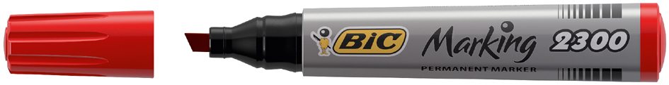 BIC Permanent-Marker Marking 2300 Ecolutions, rot