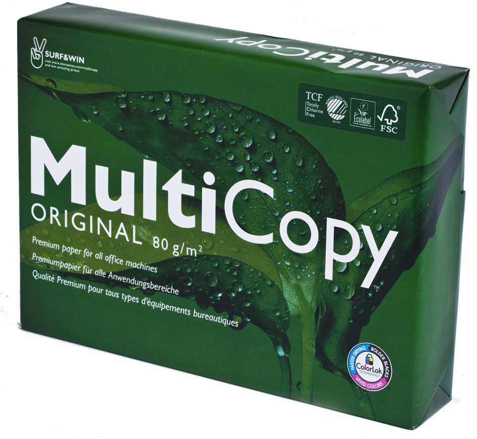 PAPYRUS Multifunktionspapier MultiCopy, A4, 80 g/qm, MaxBox