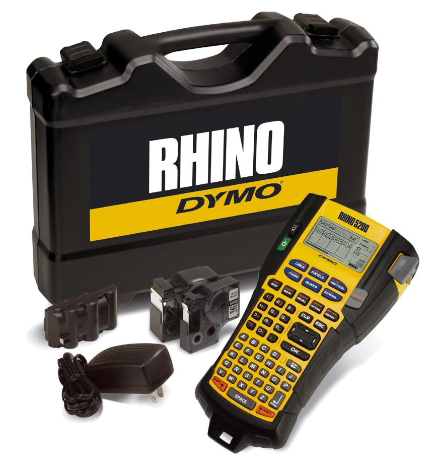 DYMO Industrie-Beschriftungsgerät ´RHINO 5200´, im Koffer