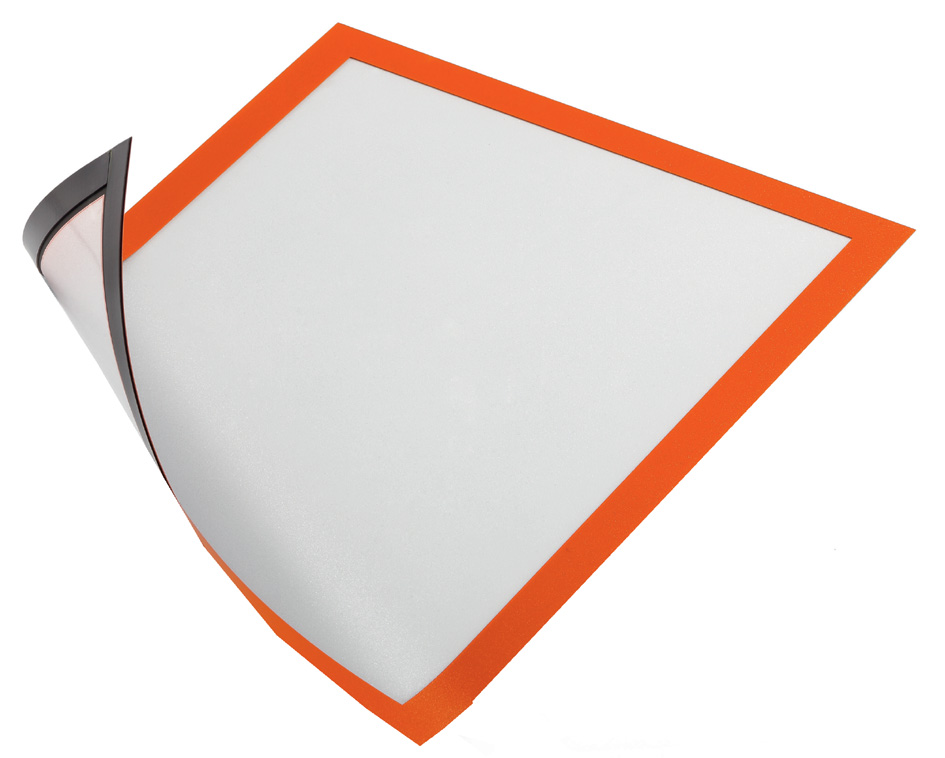 DURABLE Magnet-Rahmen DURAFRAME MAGNETIC, DIN A4, orange