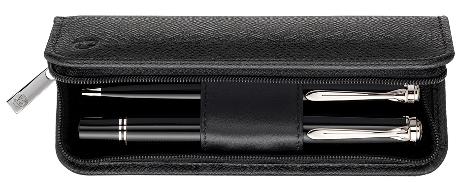 Pelikan Lederetui TGX2N für Pelikan Schreibgeräte, schwarz