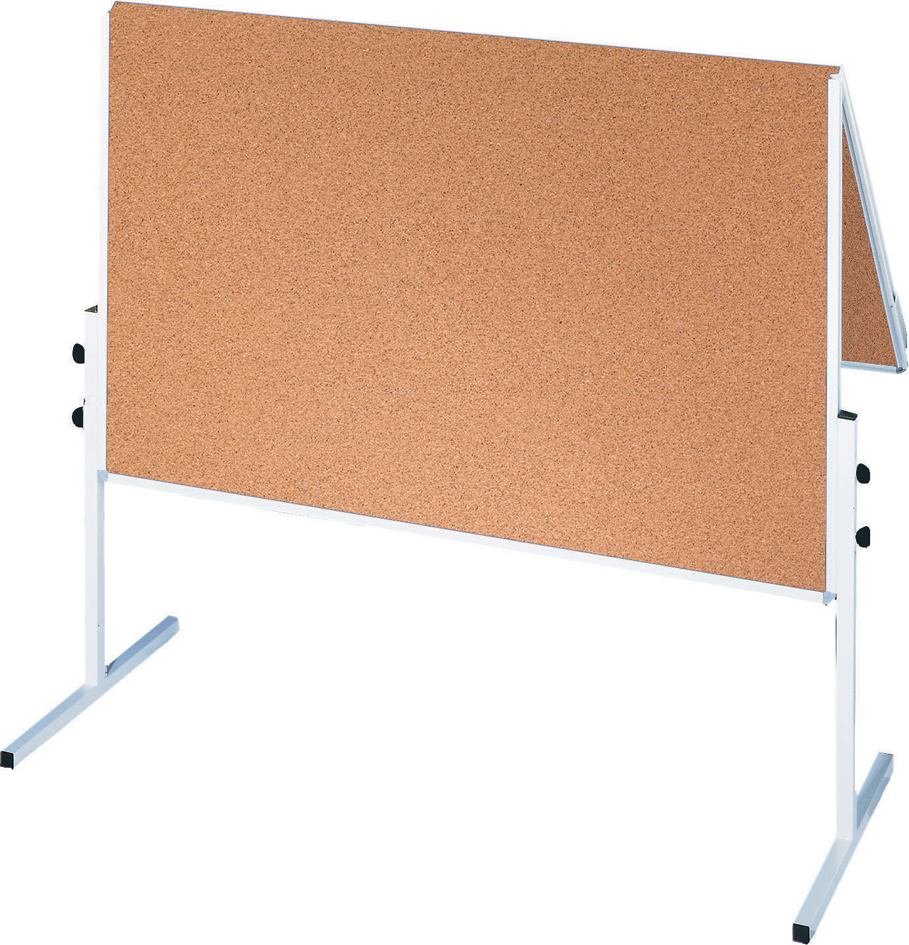 FRANKEN Moderationstafel ECO, 2x 750 x 1.200 mm, Kork braun