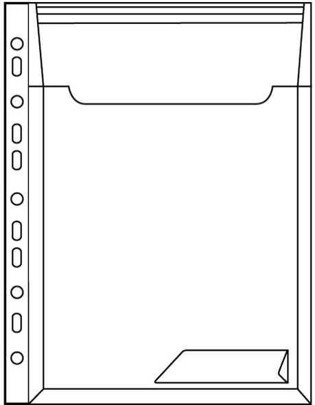 LEITZ Sicht-/Prospekthülle CombiFile Maxi, A4, PP, genarbt