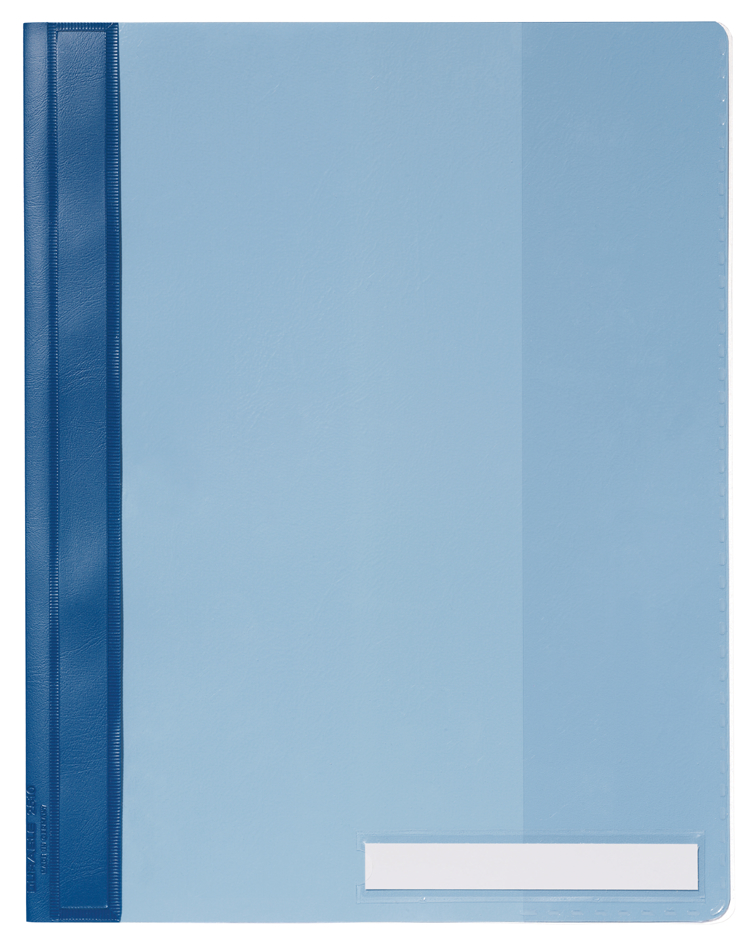 DURABLE Schnellhefter, DIN A4, aus PVC, blau