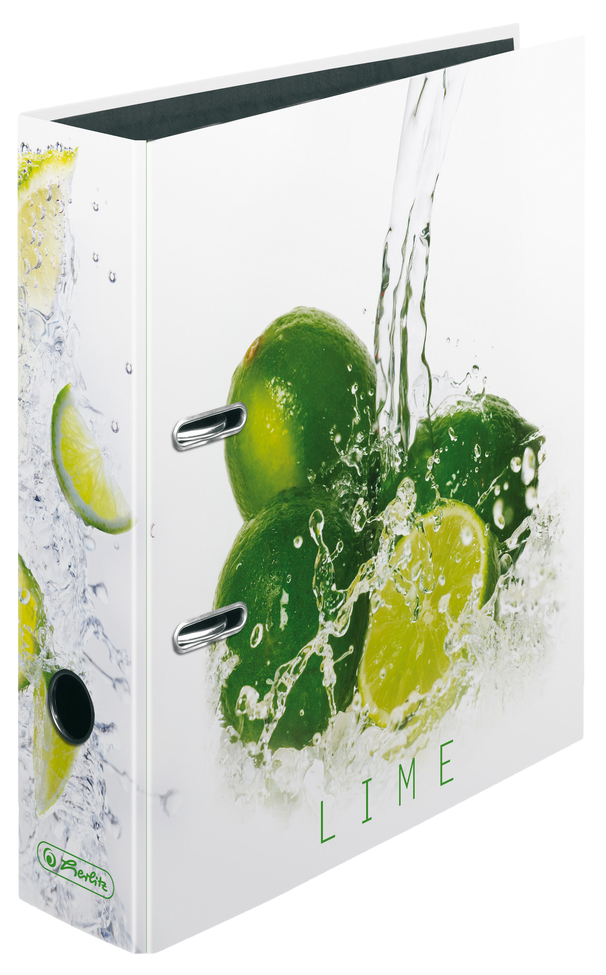 herlitz Motivordner maX.file Fresh Fruit ´Limette´, DIN A4