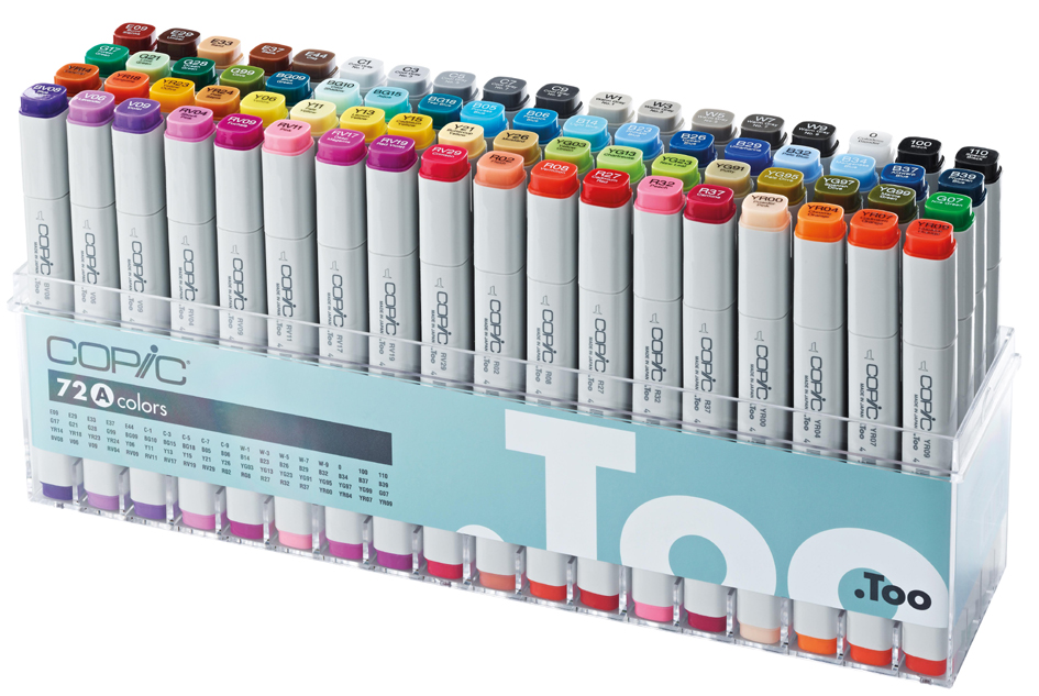 COPIC Profi Marker, 72er Set 1