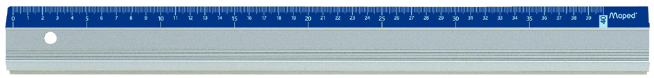 Maped Schneidelineal Linea, aus Aluminium, Länge: 800 mm