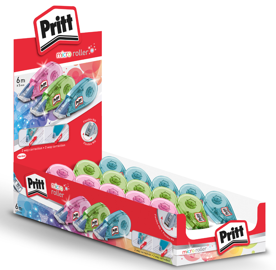 Pritt Korrekturroller Micro, im 15er Display