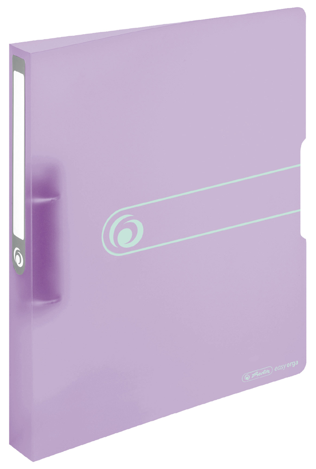 herlitz Ringbuch easy orga to go Pastell, A4, 2-Ring, rosé