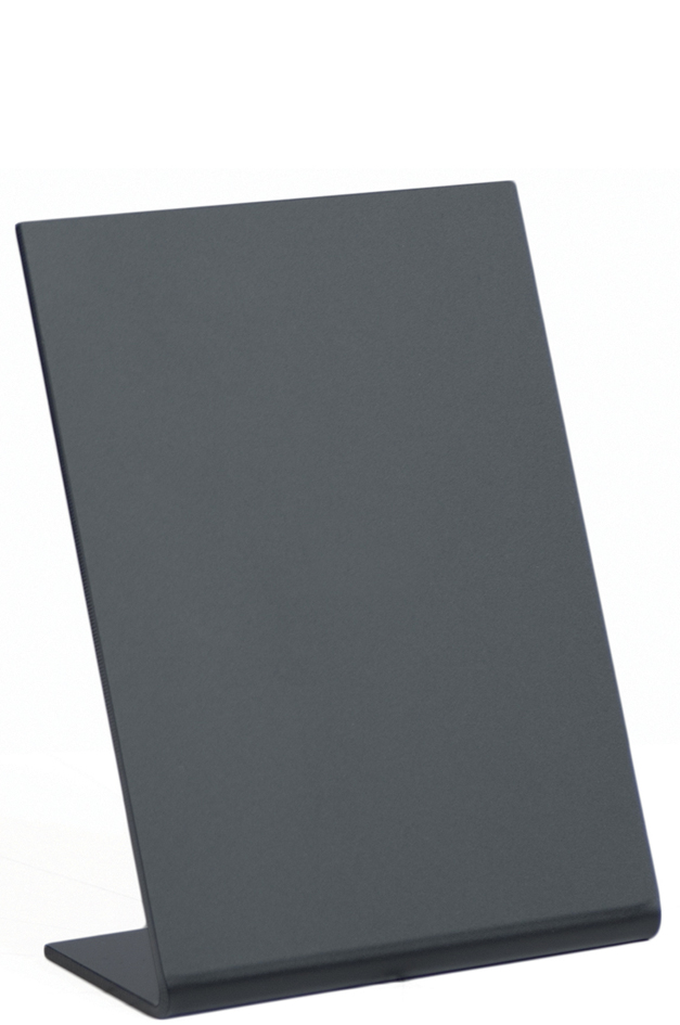 Securit Tischaufsteller L-BOARDS, DIN A7, schwarz