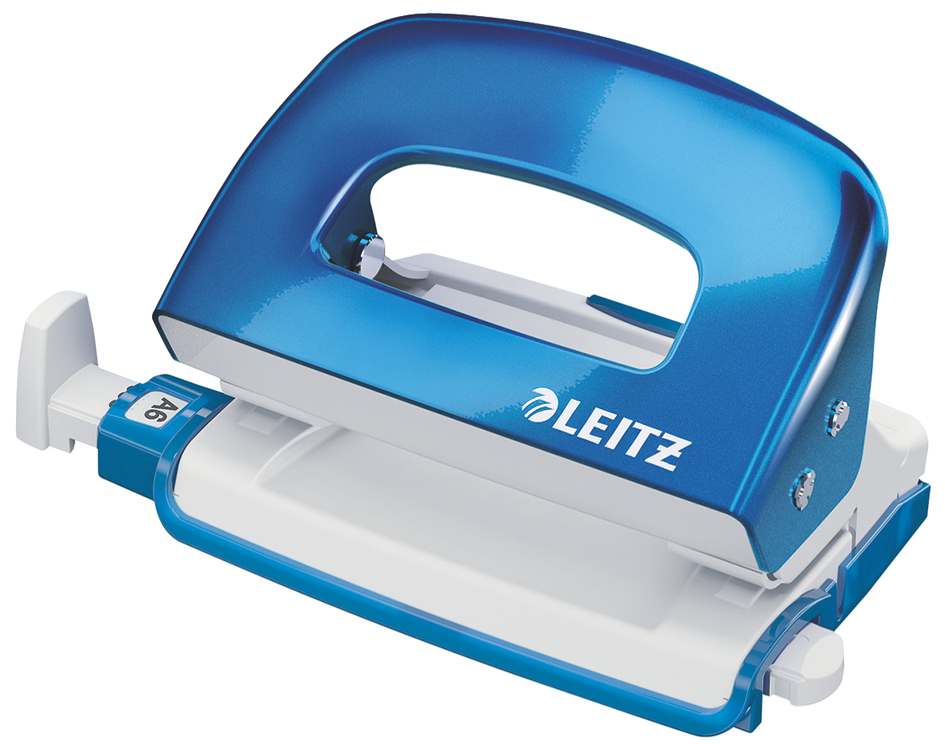 LEITZ Locher Mini Nexxt WOW 5060, blau-metallic