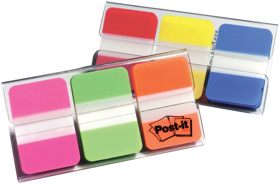 Post-it Haftmarker Index Strong, 25,4 x 38 mm, 3-farbig