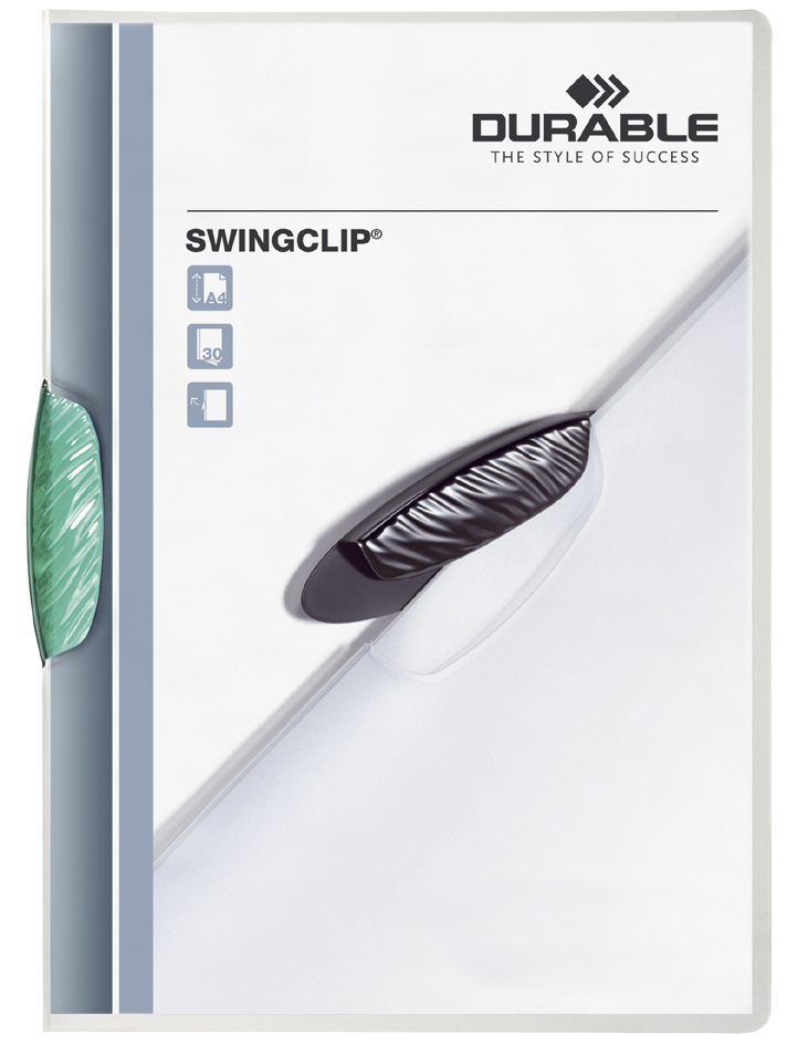 DURABLE Klemmhefter SWINGCLIP, DIN A4, Clip dunkelblau