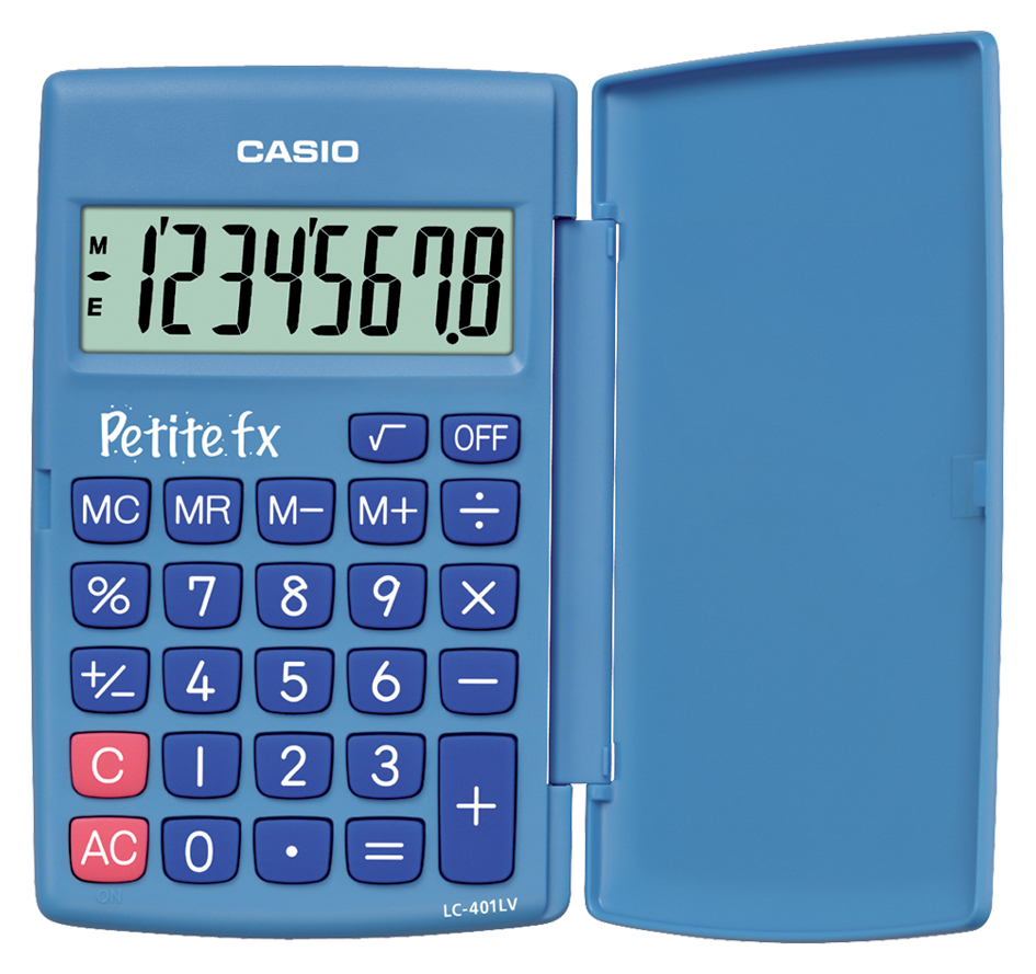 CASIO Taschenrechner LC-401 LV-BU ´Petite fx´