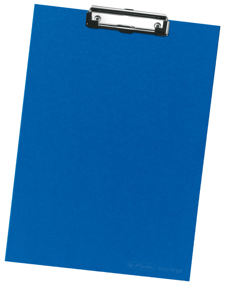 herlitz Klemmbrett, DIN A4, blau