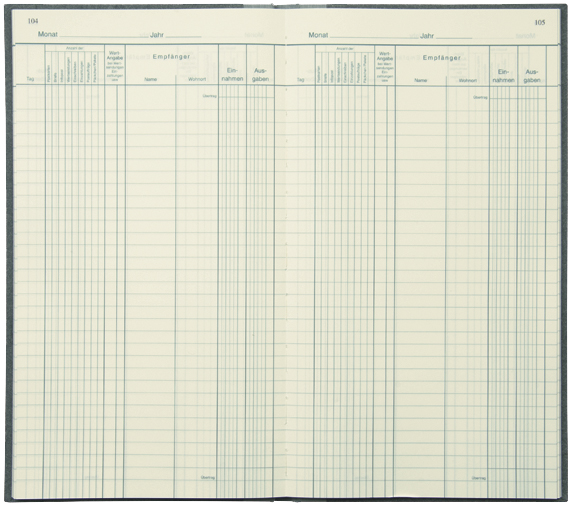 KÖNIG & EBHARDT Portobuch, 165 x 297 mm, 96 Blatt