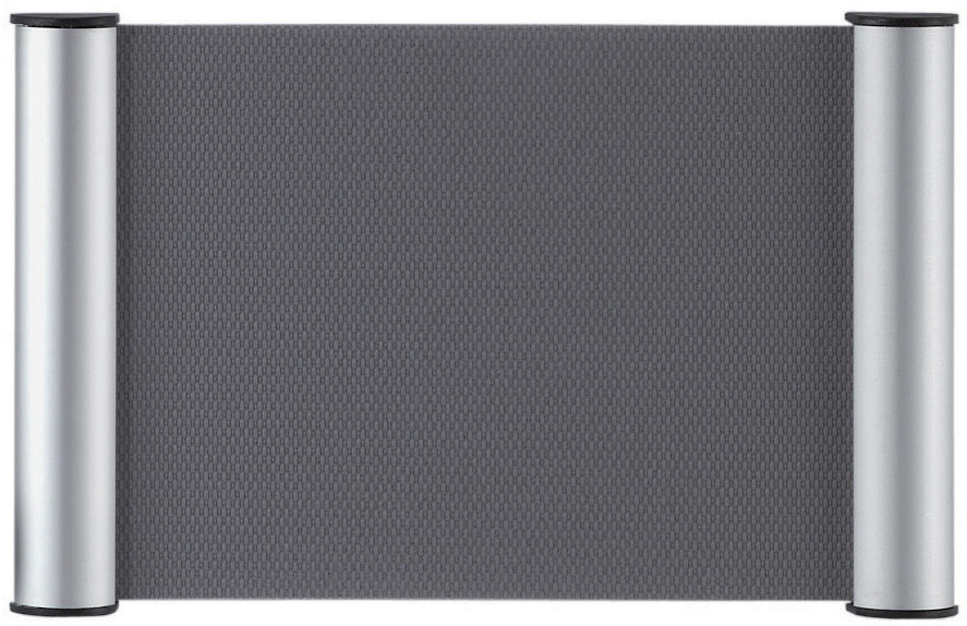 FRANKEN Türschild Clip, 180 x 115 mm - A6, silber