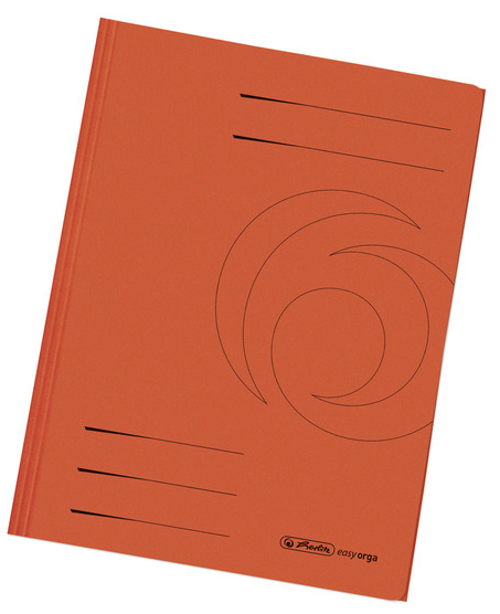 herlitz Sammelmappe easyorga, DIN A4, Manilakarton, gelb