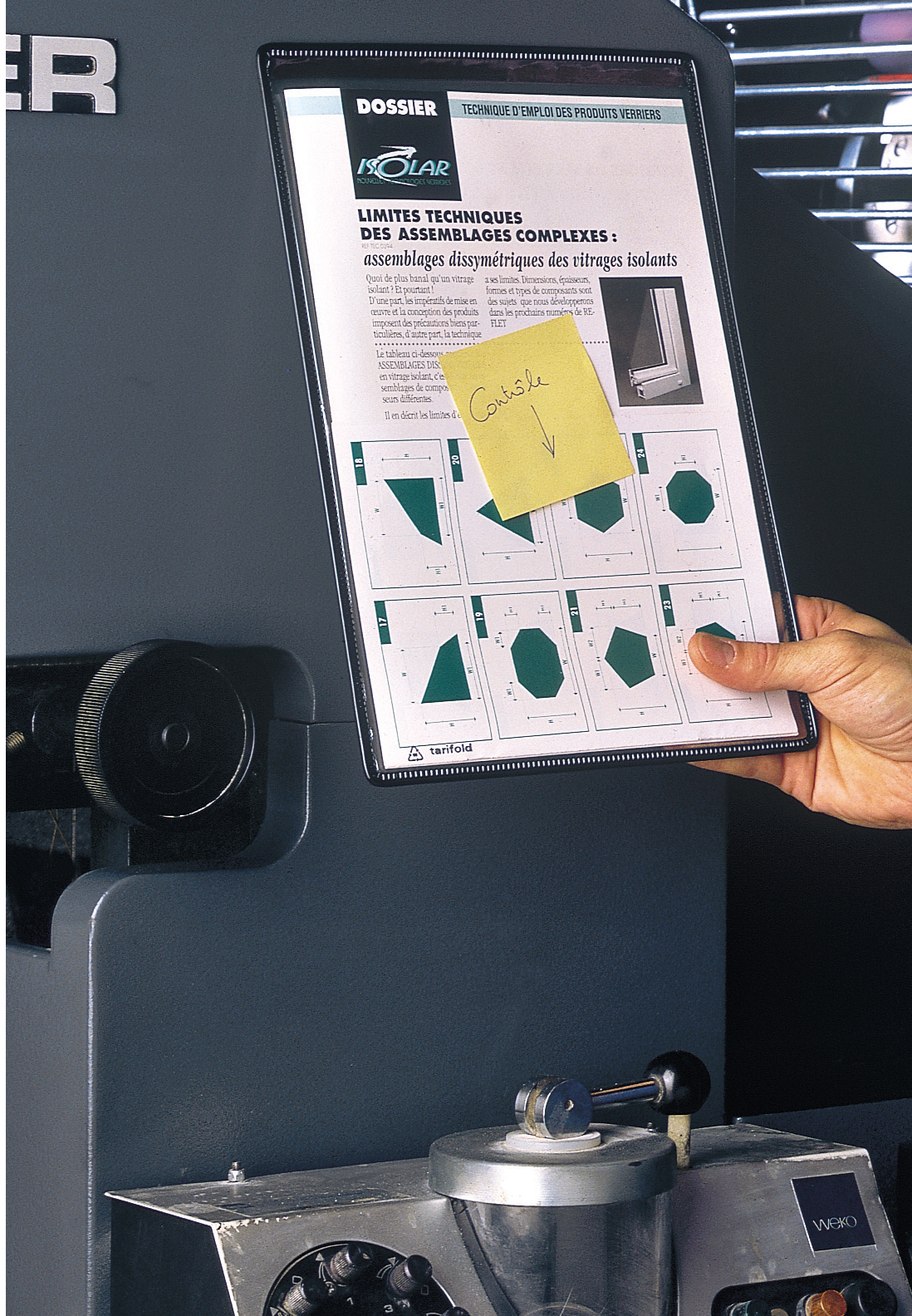 tarifold tview Magnet-Sichttafel, DIN A4, schwarz