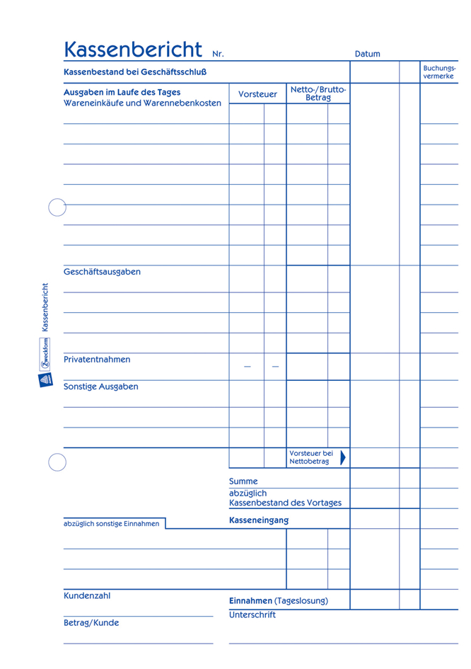 AVERY Zweckform Formularbuch ´Ausgabebeleg´, A6 quer, gelb