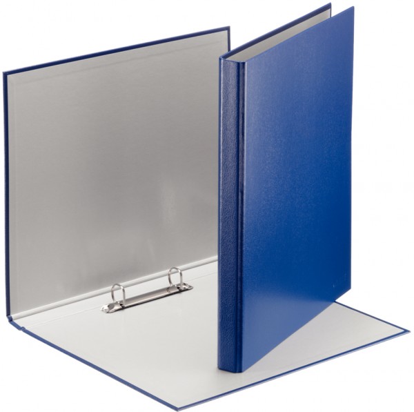 LEITZ Ringbuch Standard, DIN A4 Überbreite, blau, 2 D-Ring-