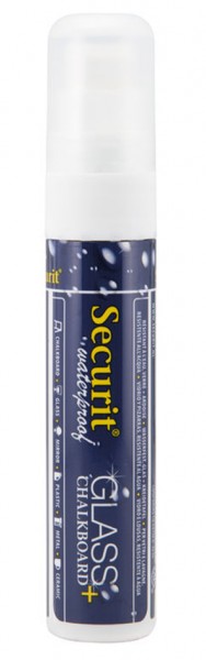 Securit Kreidemarker WATERPROOF LARGE, weiß