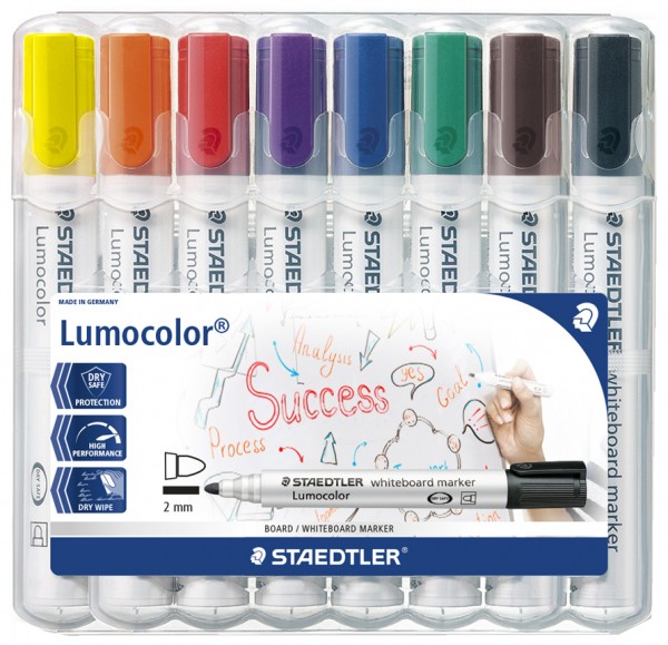 STAEDTLER Lumocolor Whiteboard-Marker 351, 6er Etui