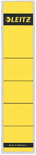 LEITZ Ordnerrücken-Etikett, 39 x 192 mm, kurz, schmal, grau