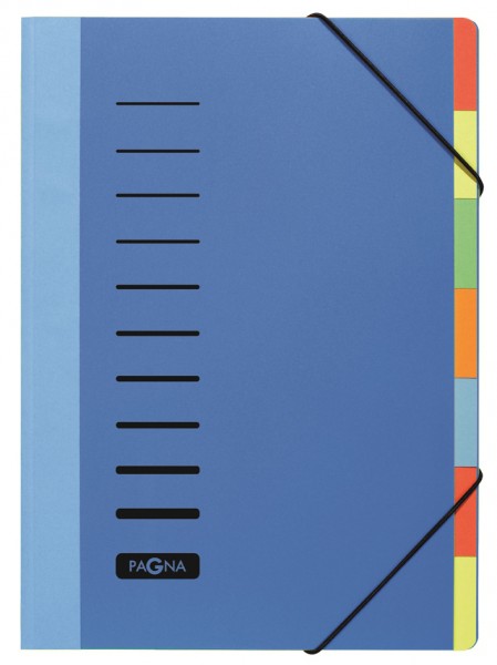 PAGNA Ordnungsmappe DESKORGANIZER Lucy Colors, blau