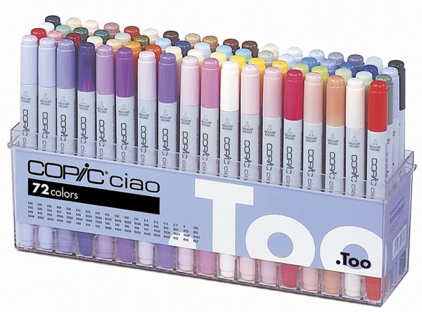 COPIC Marker ciao, 72er Set A