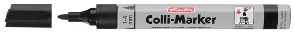 herlitz Permanent-Marker ´Collimarker´, Rundspitze, schwarz